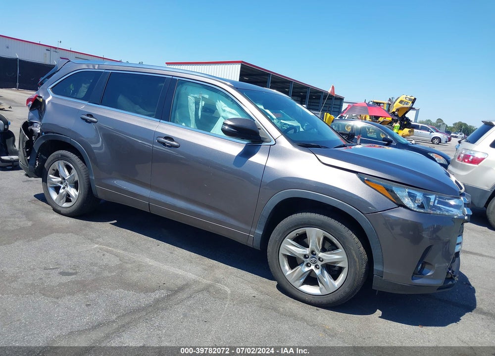 2019 TOYOTA HIGHLANDER LIMITED VIN: 5TDYZRFH4KS303387