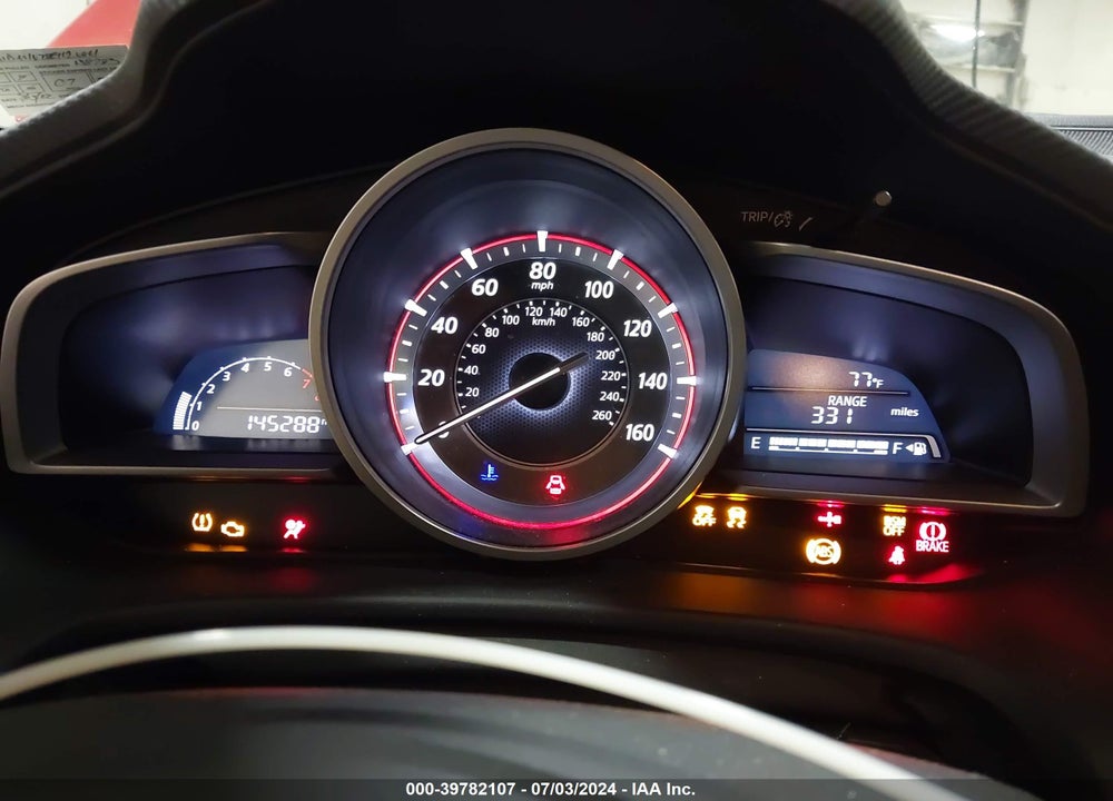 2014 MAZDA 3 I TOURING VIN: JM1BM1V78E1126861