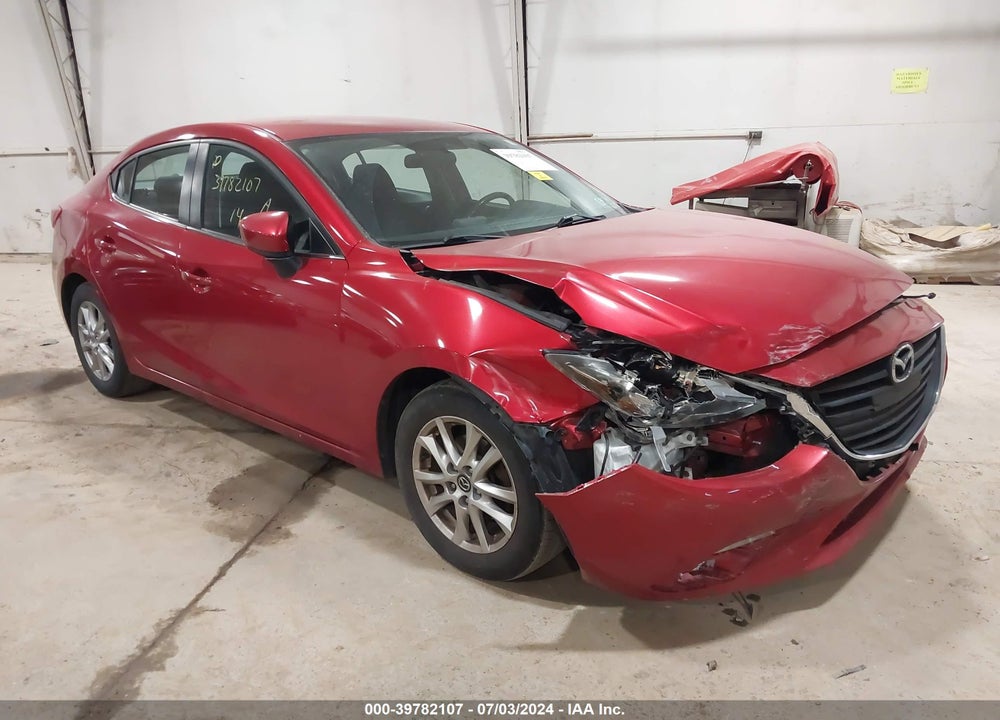 2014 MAZDA 3 I TOURING VIN: JM1BM1V78E1126861
