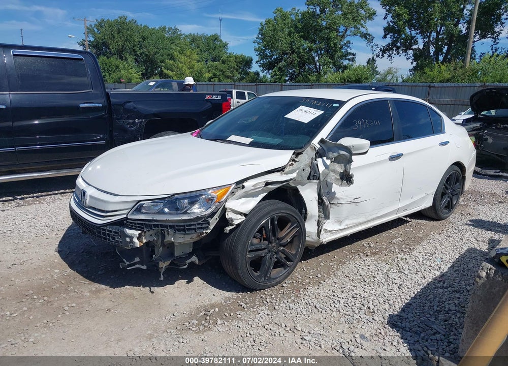 2016 HONDA ACCORD SPORT VIN: 1HGCR2F56GA068066