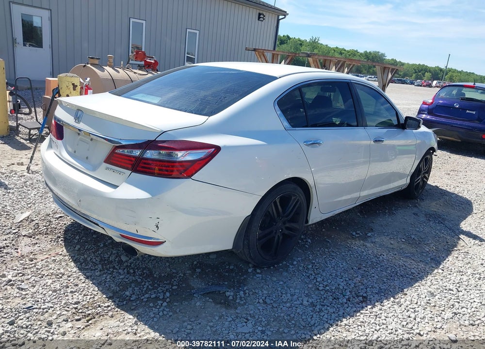 2016 HONDA ACCORD SPORT VIN: 1HGCR2F56GA068066