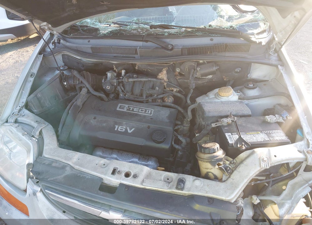 2004 CHEVROLET AVEO LS VIN: KL1TJ52624B154431