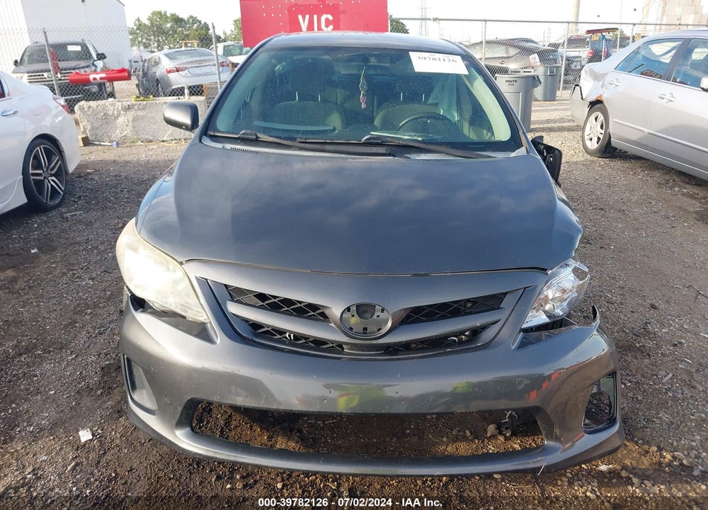 2012 TOYOTA COROLLA LE VIN: 2T1BU4EE1CC840467