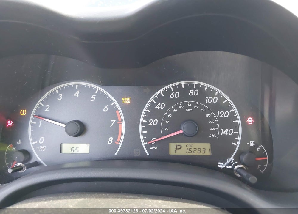 2012 TOYOTA COROLLA LE VIN: 2T1BU4EE1CC840467