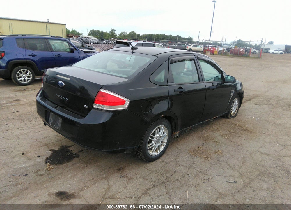 2008 FORD FOCUS SE VIN: 1FAHP35NX8W161748