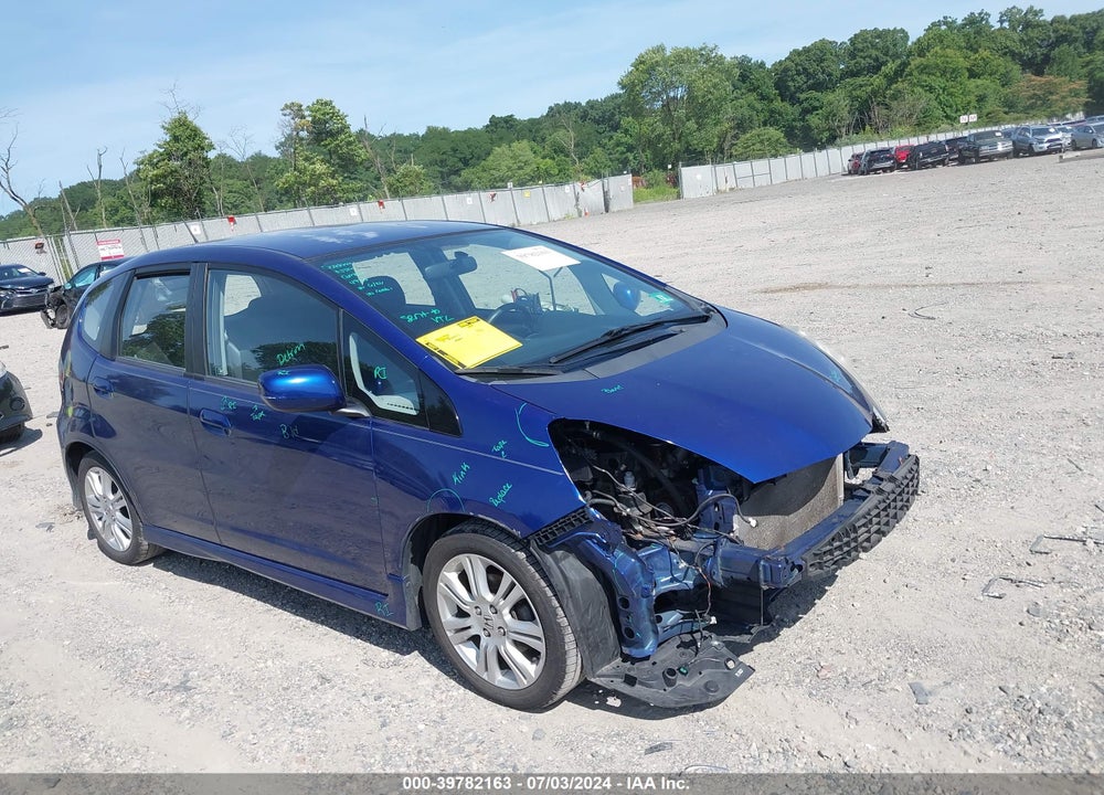 2010 HONDA FIT SPORT VIN: JHMGE8H42AS018736