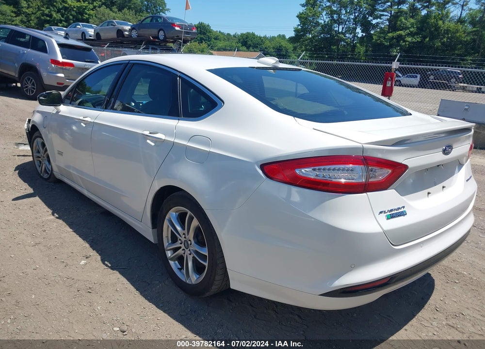 2015 FORD FUSION ENERGI TITANIUM VIN: 3FA6P0SU4FR156286