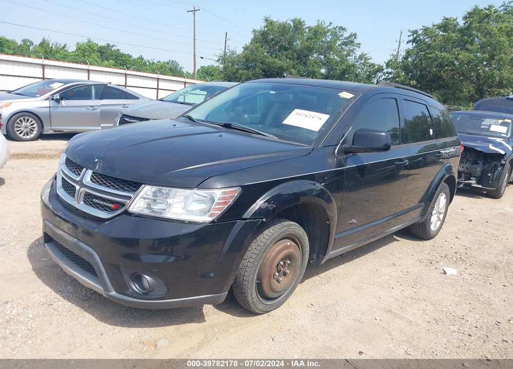 2014 DODGE JOURNEY SXT VIN: 3C4PDCBG3ET120755