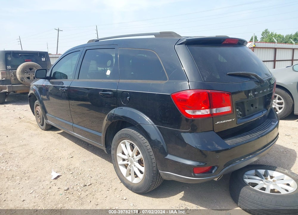 2014 DODGE JOURNEY SXT VIN: 3C4PDCBG3ET120755