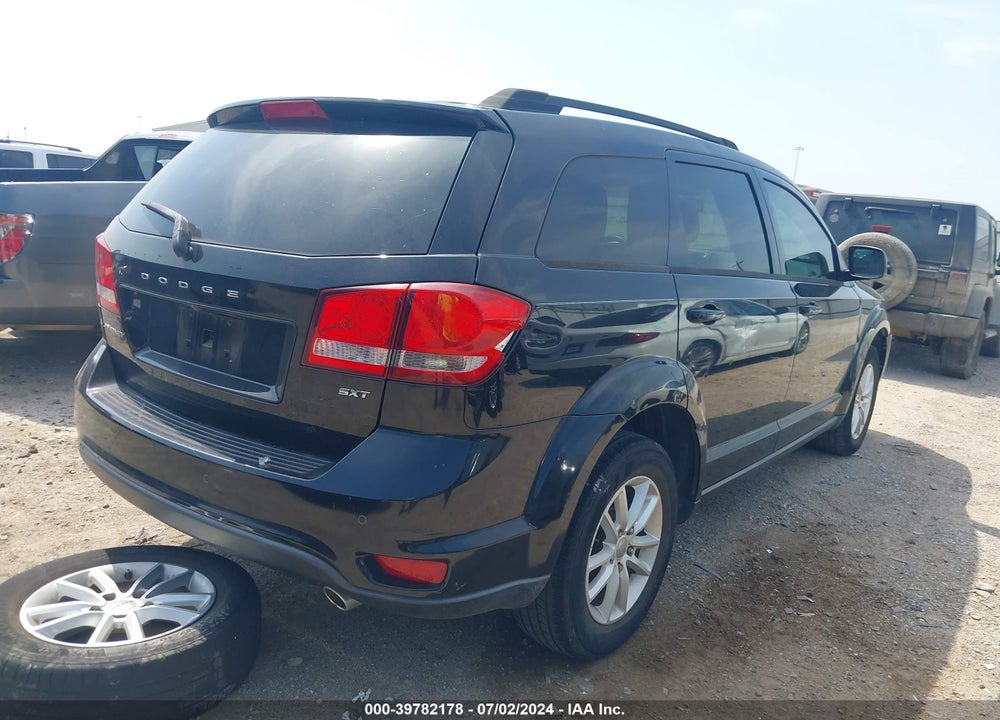 2014 DODGE JOURNEY SXT VIN: 3C4PDCBG3ET120755
