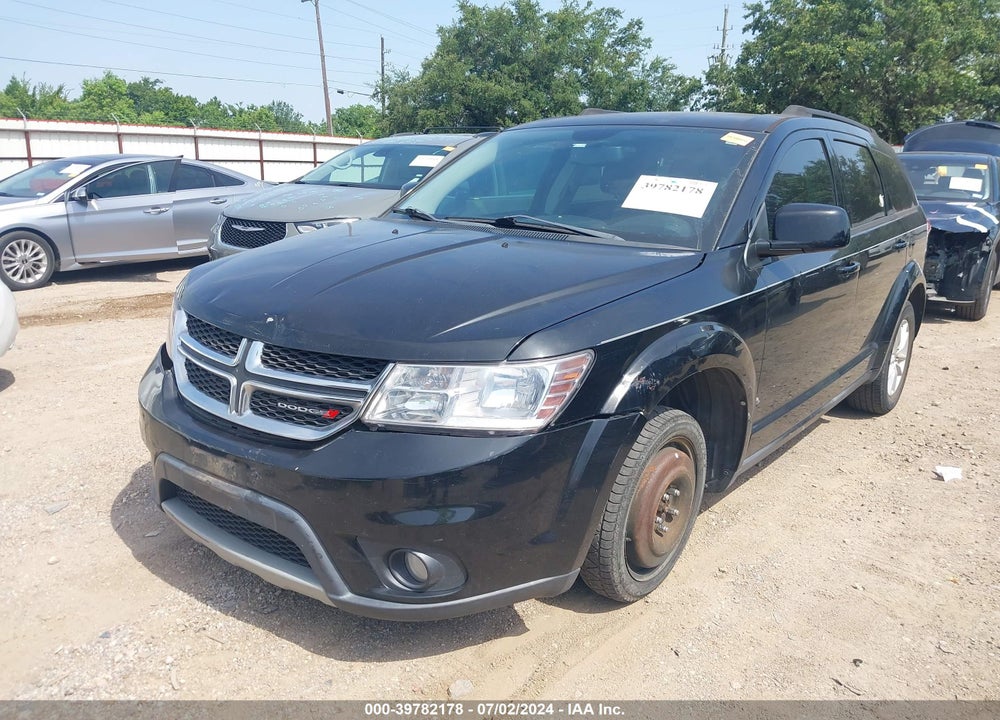 2014 DODGE JOURNEY SXT VIN: 3C4PDCBG3ET120755