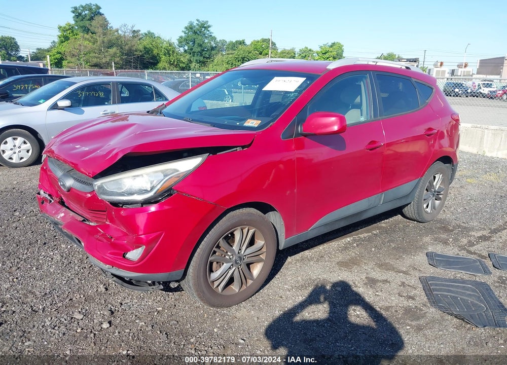 2015 HYUNDAI TUCSON SE VIN: KM8JUCAG6FU973290