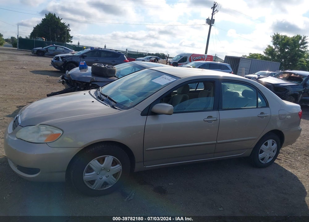 2007 TOYOTA COROLLA LE VIN: 2T1BR32E37C742028