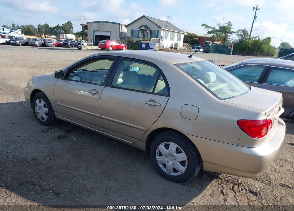 2007 TOYOTA COROLLA LE VIN: 2T1BR32E37C742028