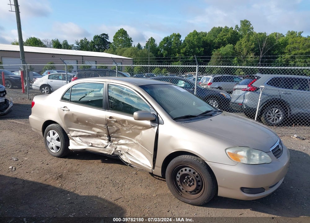 2007 TOYOTA COROLLA LE VIN: 2T1BR32E37C742028