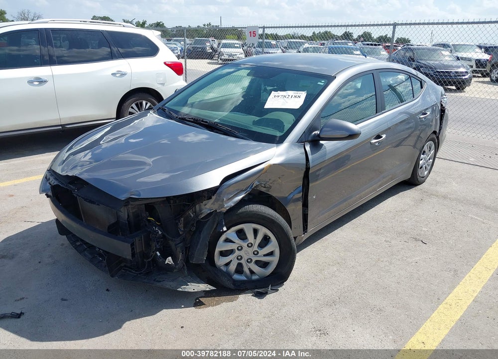 2019 HYUNDAI ELANTRA SE VIN: 5NPD74LF9KH490738
