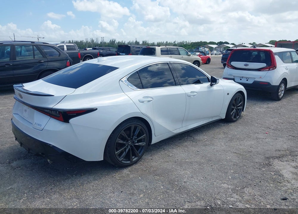 2024 LEXUS IS 350 F SPORT DESIGN VIN: JTHBZ1B21R5075825