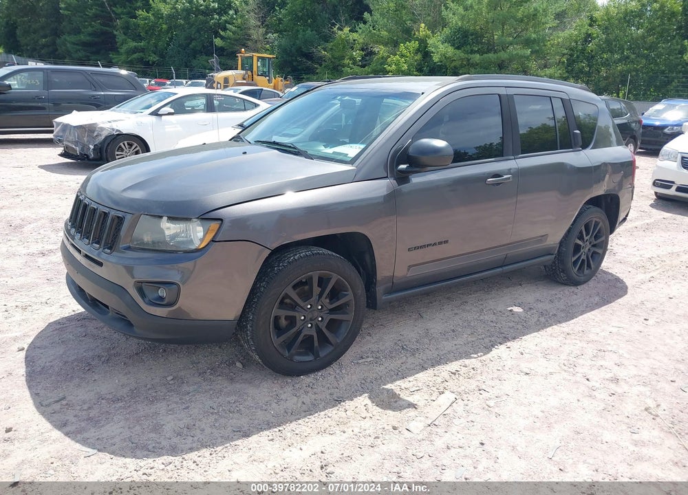 2014 JEEP COMPASS ALTITUDE VIN: 1C4NJCBA9ED886782