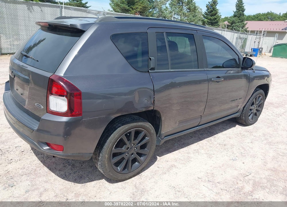 2014 JEEP COMPASS ALTITUDE VIN: 1C4NJCBA9ED886782