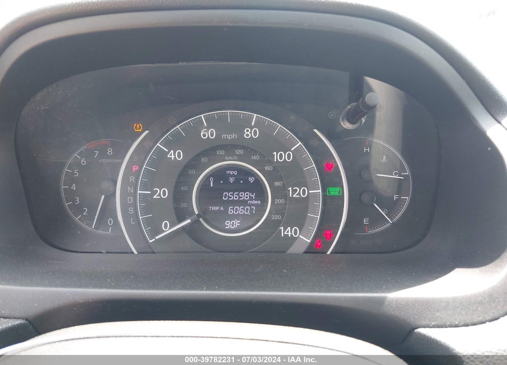2016 HONDA CR-V EX VIN: 2HKRM4H5XGH657212