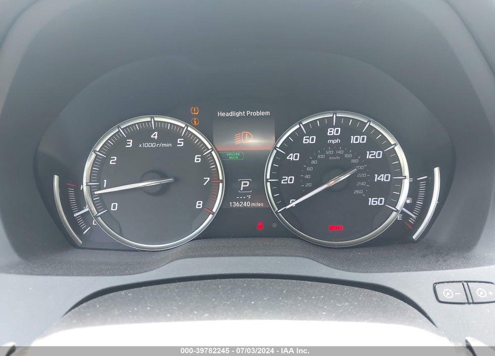 2014 ACURA MDX TECHNOLOGY PACKAGE VIN: 5FRYD3H42EB014540