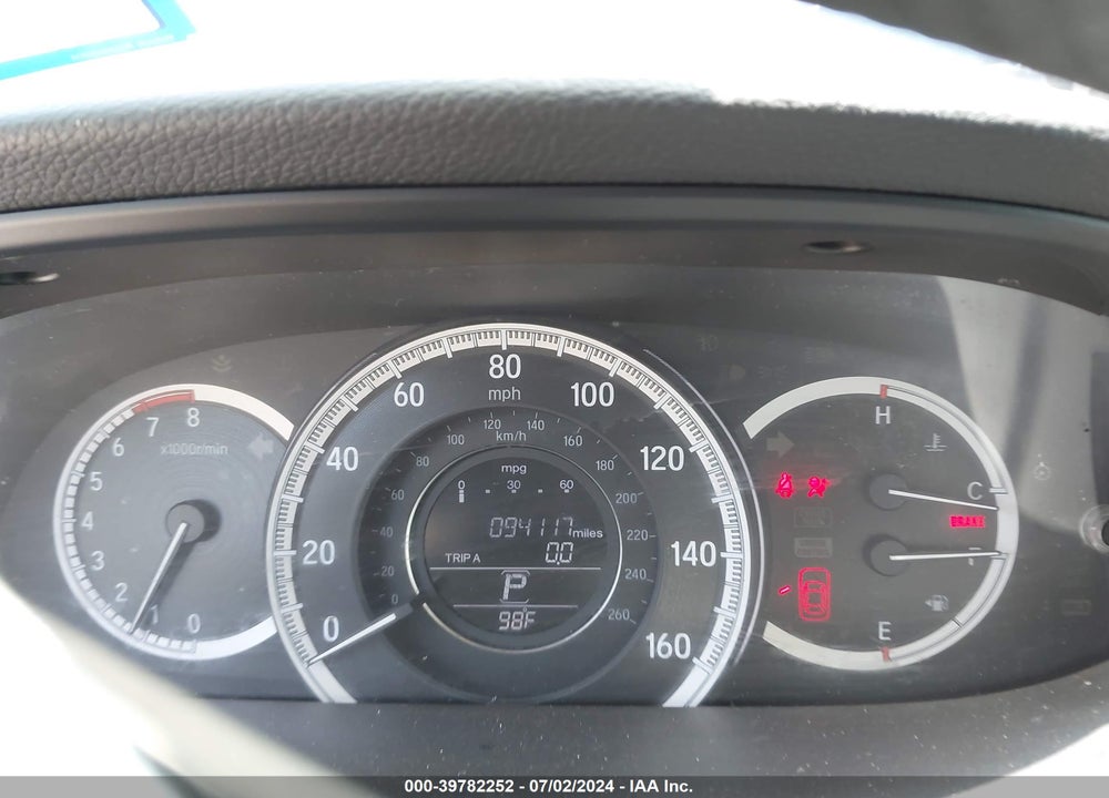 2016 HONDA ACCORD EX VIN: 1HGCR2F77GA045722