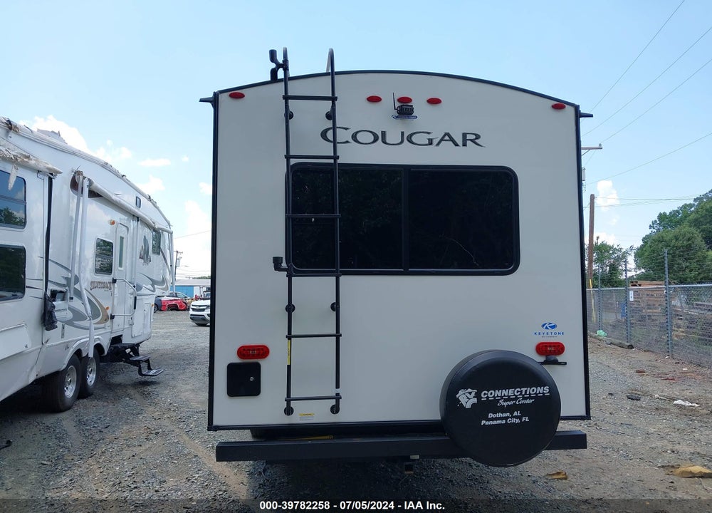 2022 KEYSTONE RV COUGAR 25 RDS VIN: 4YDTCGM25NV507167