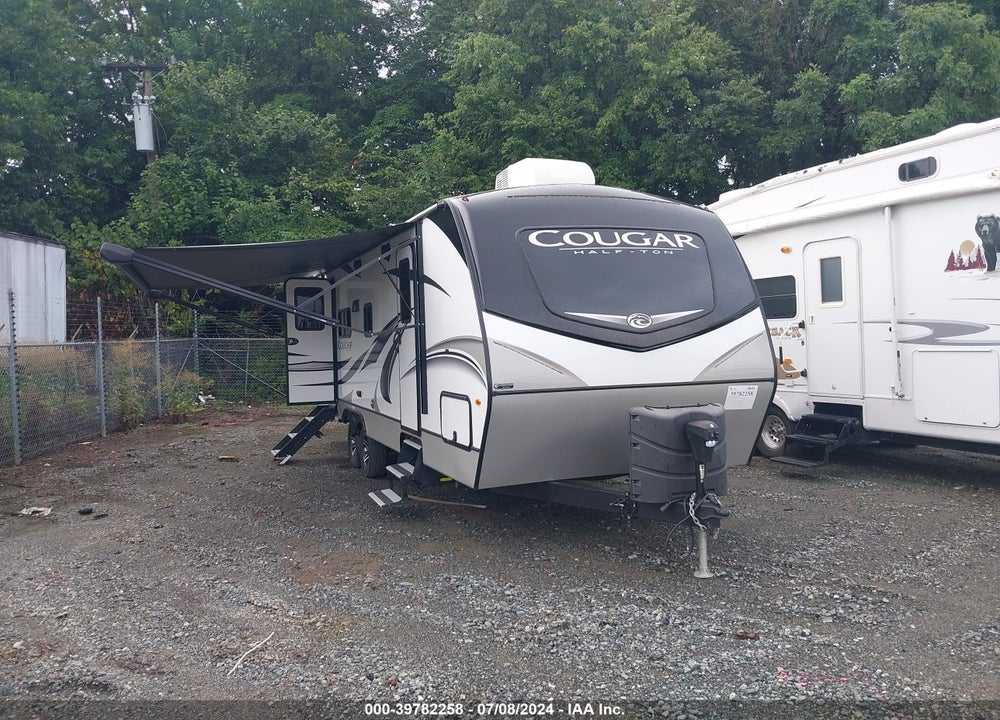 2022 KEYSTONE RV COUGAR 25 RDS VIN: 4YDTCGM25NV507167