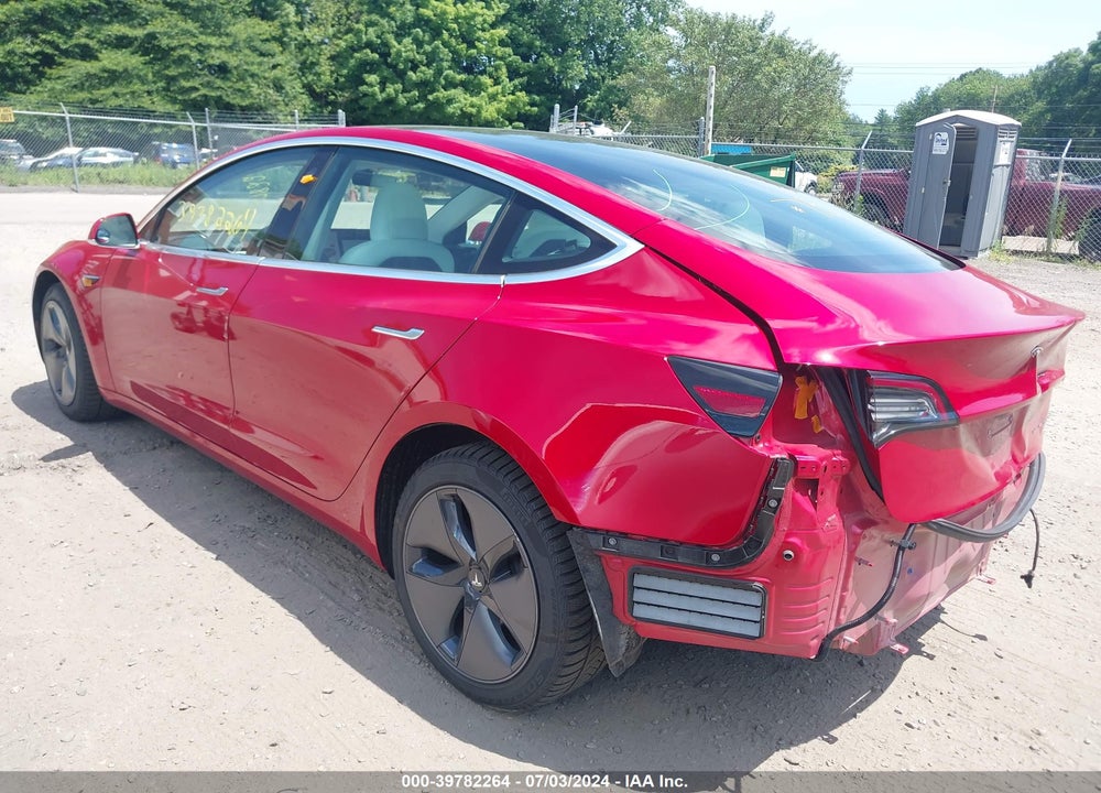 2020 TESLA MODEL 3 LONG RANGE DUAL MOTOR ALL-WHEEL DRIVE VIN: 5YJ3E1EB9LF622083
