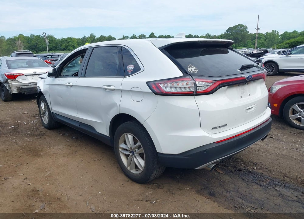 2016 FORD EDGE SEL VIN: 2FMPK4J96GBC62025