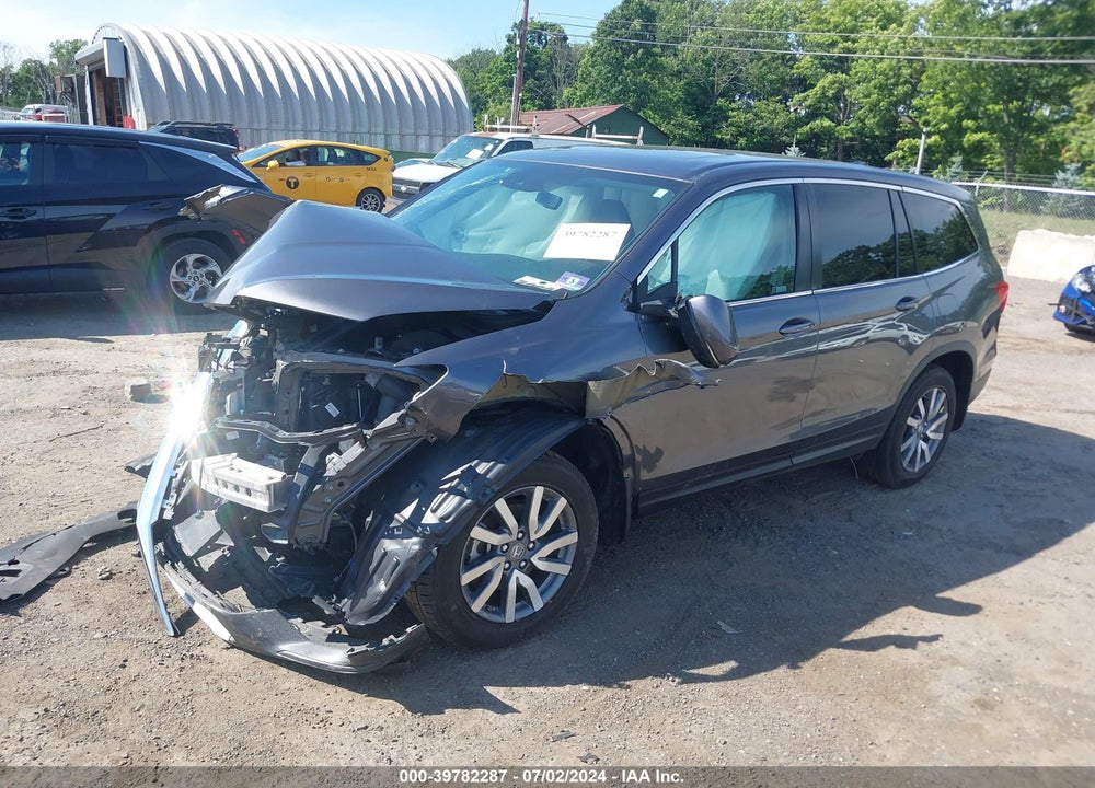 2019 HONDA PILOT EX-L VIN: 5FNYF6H4XKB068757