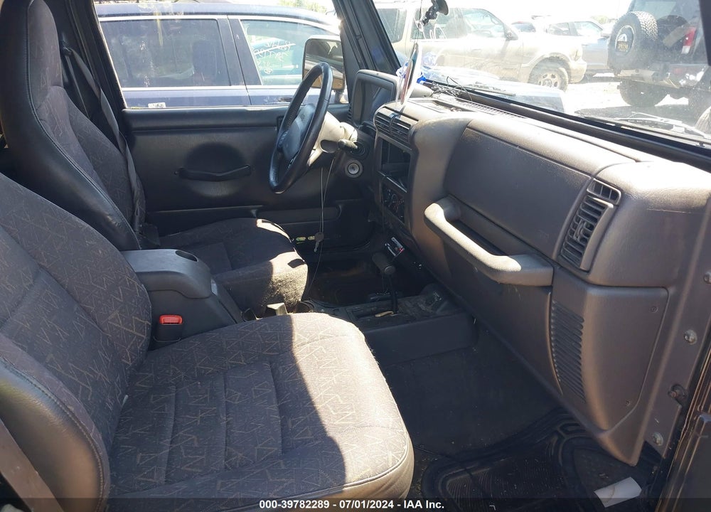 2002 JEEP WRANGLER SPORT VIN: 1J4FA49S12P724934
