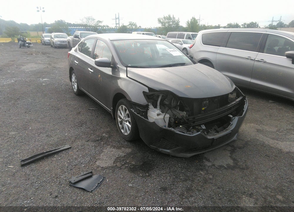 2019 NISSAN SENTRA SV VIN: 3N1AB7AP6KY365748