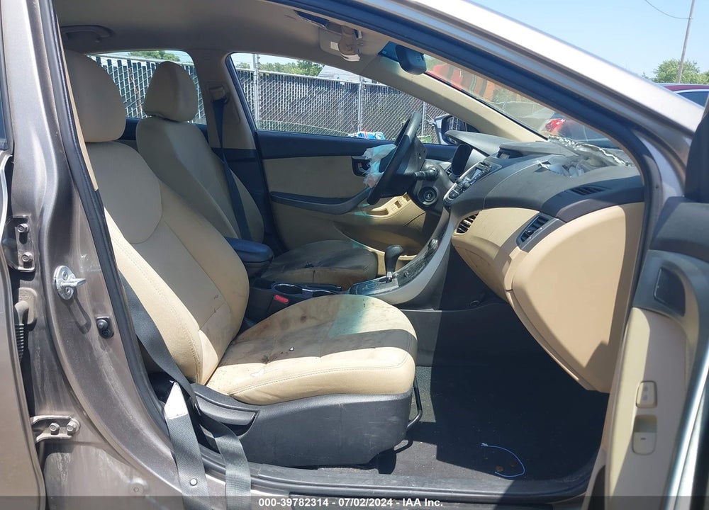 2013 HYUNDAI ELANTRA GLS VIN: 5NPDH4AE9DH237008