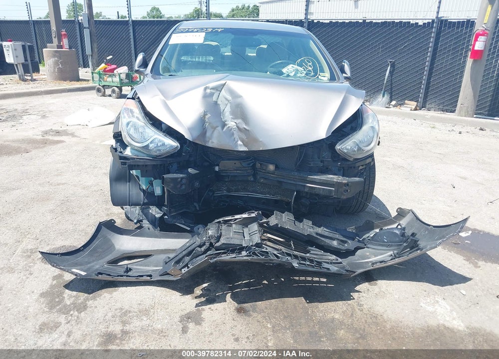 2013 HYUNDAI ELANTRA GLS VIN: 5NPDH4AE9DH237008