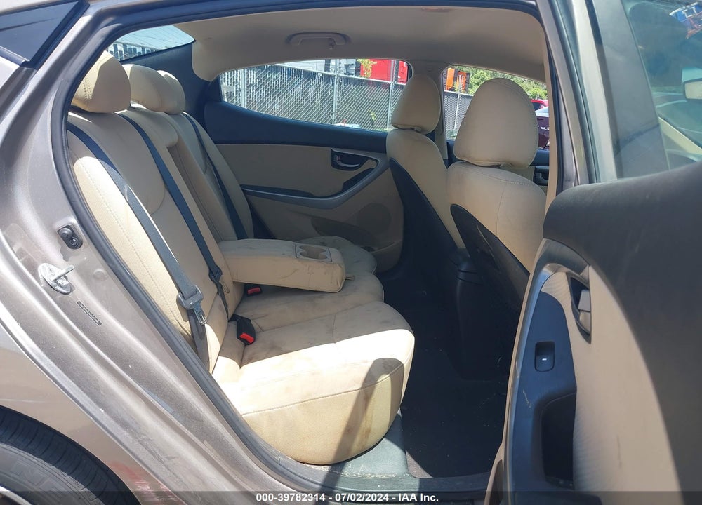 2013 HYUNDAI ELANTRA GLS VIN: 5NPDH4AE9DH237008