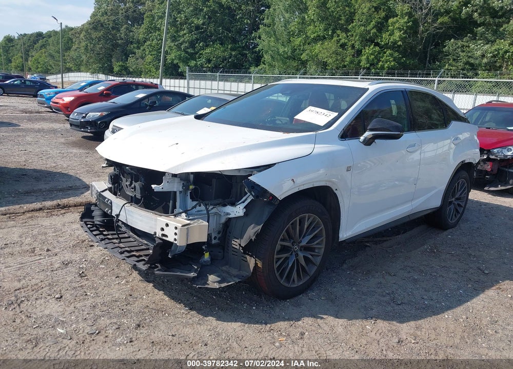 2021 LEXUS RX 350 F SPORT APPEARANCE VIN: 2T2SZMAA1MC206514