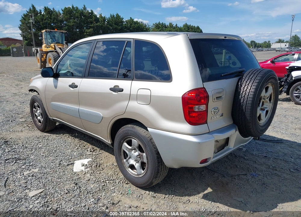 2005 TOYOTA RAV4 VIN: JTEGD20VX50066987