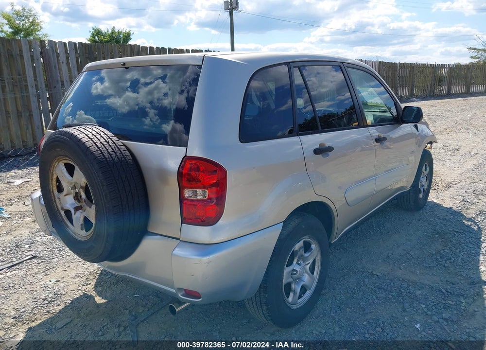 2005 TOYOTA RAV4 VIN: JTEGD20VX50066987