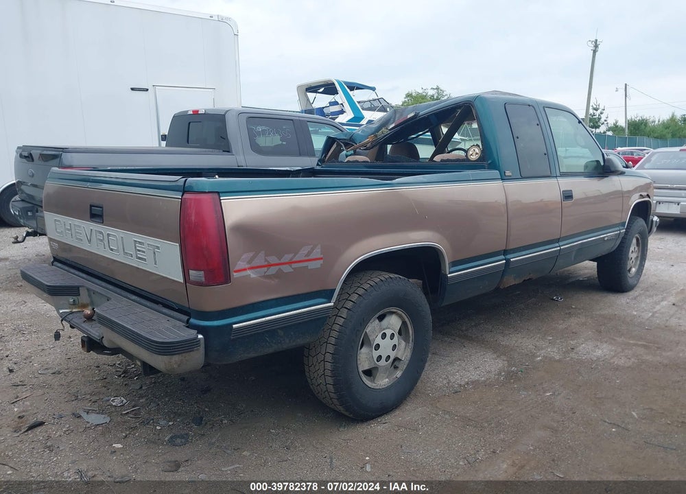 1995 CHEVROLET GMT-400 K1500 VIN: 1GCEK19KXSE250510