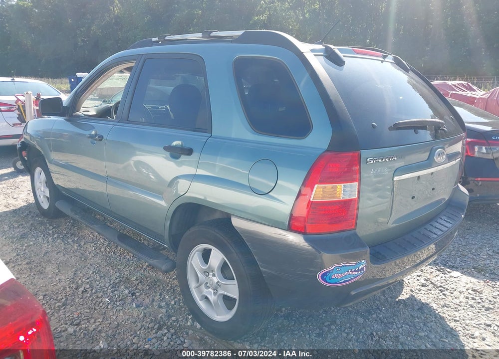 2007 KIA SPORTAGE LX VIN: KNDJF724077376534