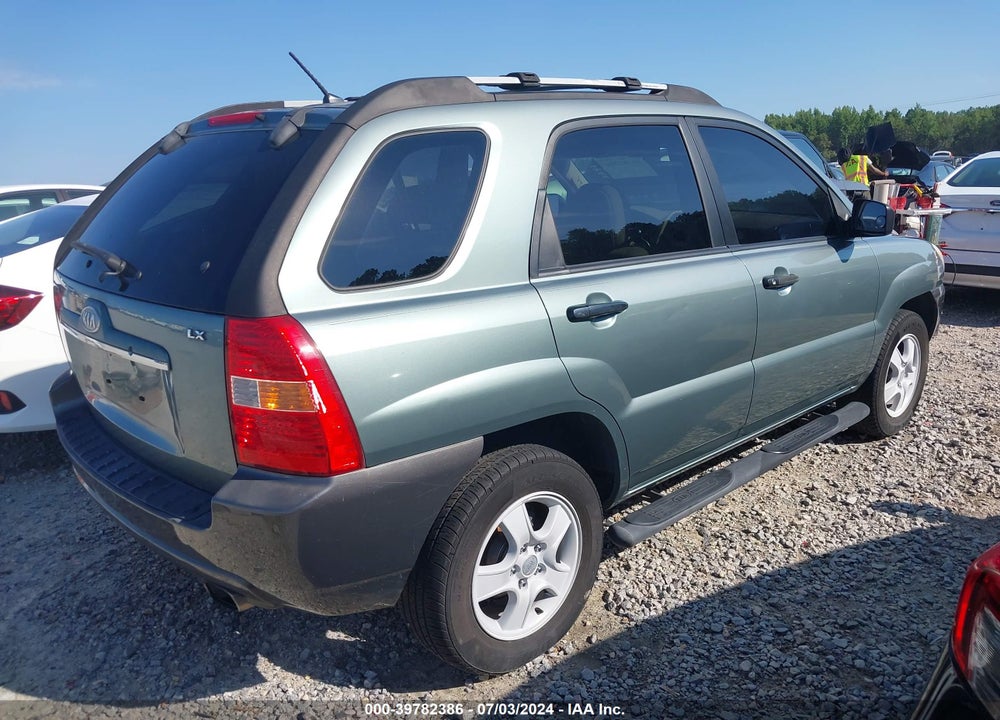 2007 KIA SPORTAGE LX VIN: KNDJF724077376534