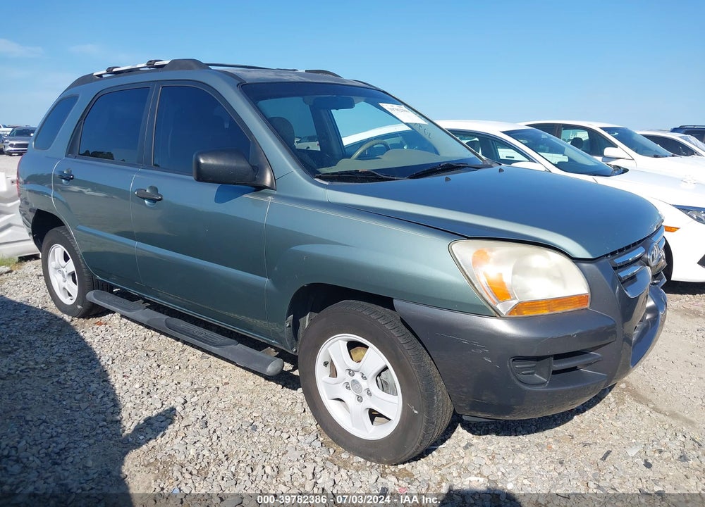 2007 KIA SPORTAGE LX VIN: KNDJF724077376534