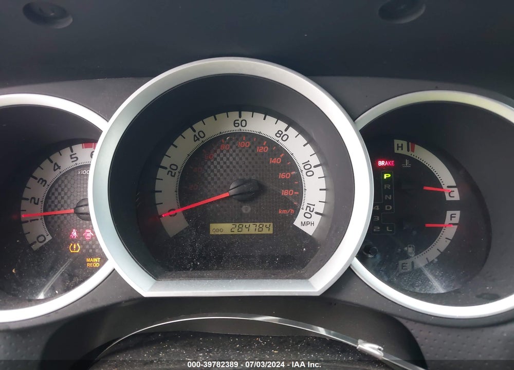2012 TOYOTA TACOMA PRERUNNER V6 VIN: 5TFJU4GN3CX024869