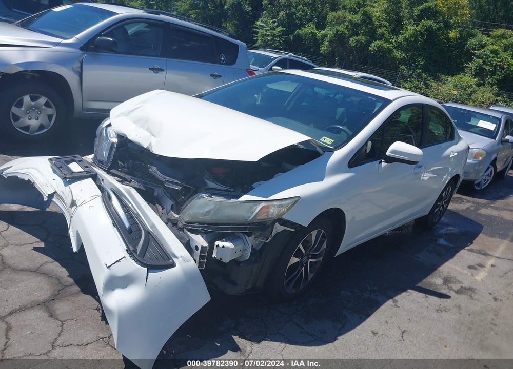 2015 HONDA CIVIC VIN: 2HGFB2F83FH558489