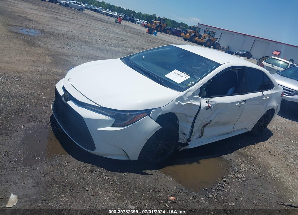 2020 TOYOTA COROLLA LE VIN: JTDEPRAEXLJ081300