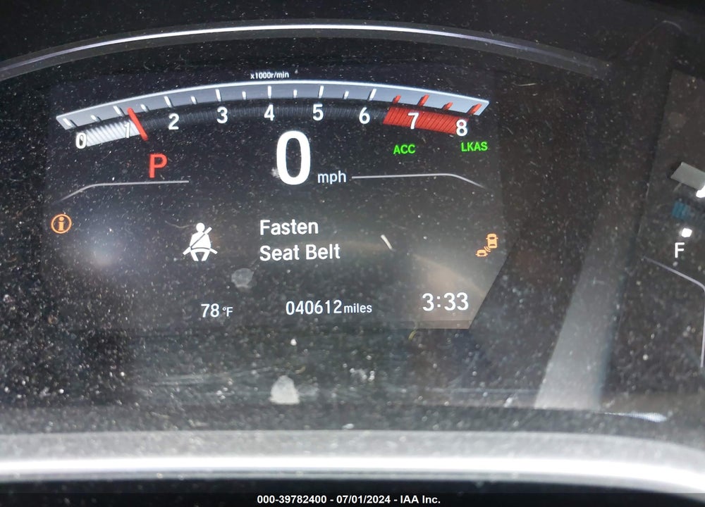 2019 HONDA CR-V EX VIN: 7FARW2H50KE016810