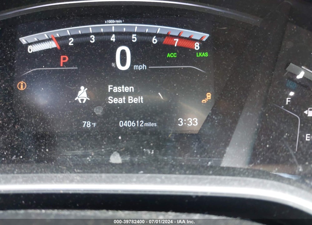 2019 HONDA CR-V EX VIN: 7FARW2H50KE016810