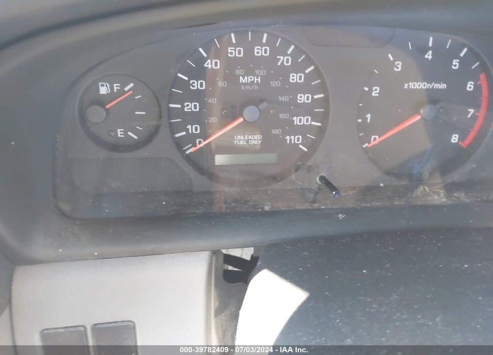 2000 NISSAN FRONTIER XE VIN: 1N6DD21S0YC413299