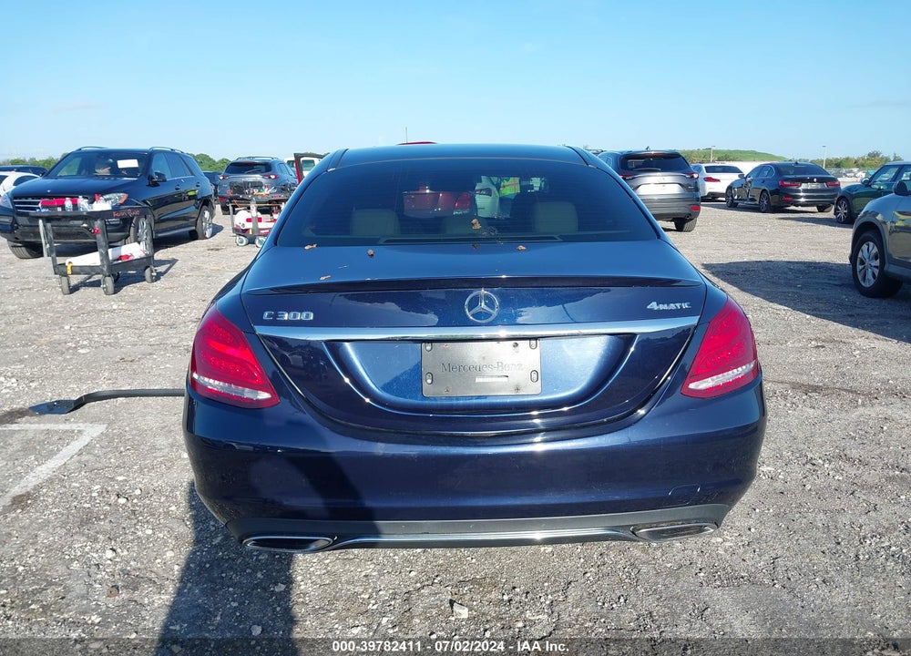 2018 MERCEDES-BENZ C 300 4MATIC VIN: WDDWF4KB3JR314064